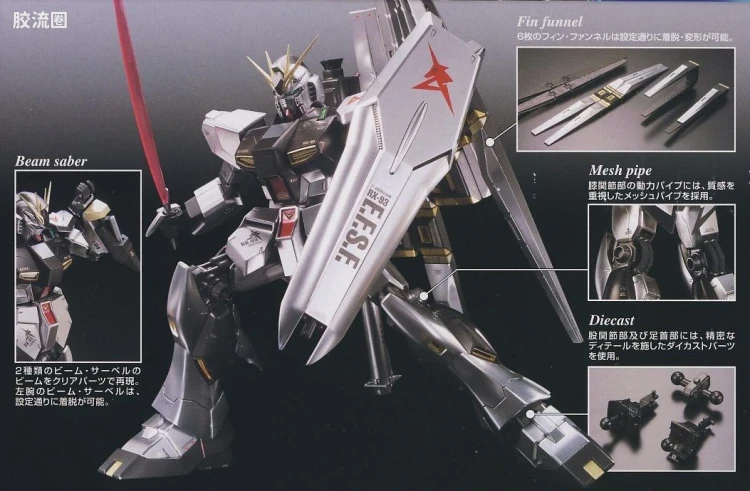 MG 彩色电镀版 ν高达金属涂装版 - 图片